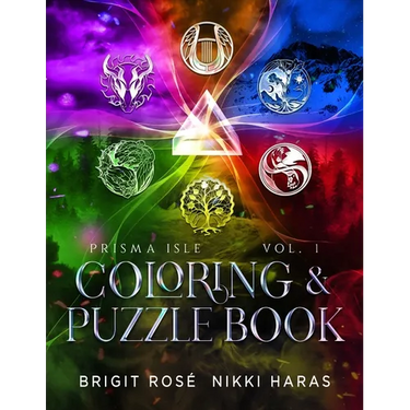 Prisma Isle Coloring & Puzzle Book