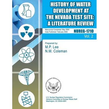 History of Water Development at the Nevada Test Site: A Literature Review