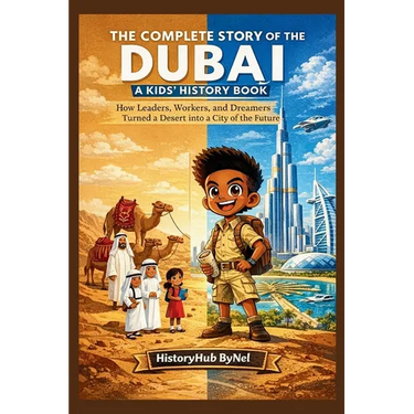 The Complete Story of DUBAI: A Kids' History Book: How Leaders, Workers, and Dreamers Turned a Desert into a City of the Future