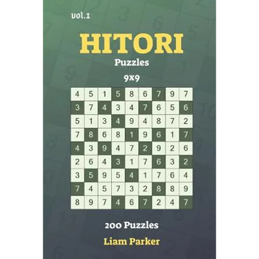 Hitori Puzzles - 200 Puzzles 9x9 vol.1