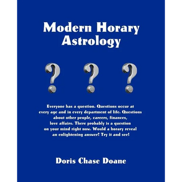 Modern Horary Astrology