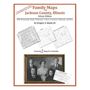 Family Maps of Jackson County, Illinois