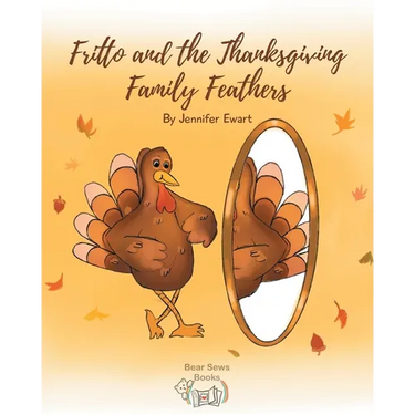 Fritto and the Thanksgiving Family Feathers