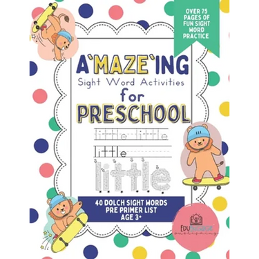 A'MAZE'ING Sight Words: Sight Word Activities for Preschool
