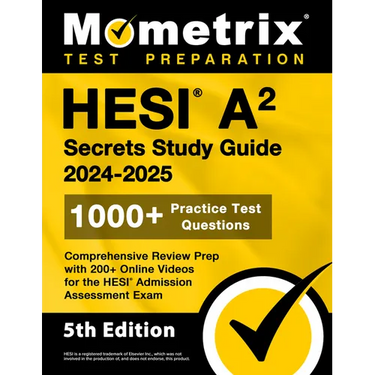 Hesi A2 Secrets Study Guide: 1000+ Practice Test Questions, Comprehensive Review Prep with 200+ Online Videos for the Hesi Admission Assessment Exam