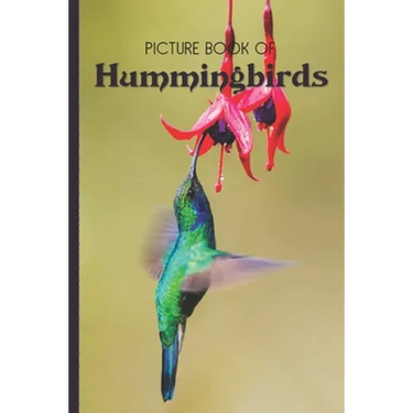 Picture Book Of Hummingbirds: Large Print Book For Seniors with Dementia or Alzheimer's