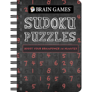 Brain Games - To Go - Sudoku Puzzles (Chalkboard): Boost Your Brainpower in Minutes