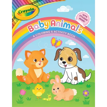 Crayola: Baby Animals (a Crayola Baby Animals Coloring Activity Book for Kids)