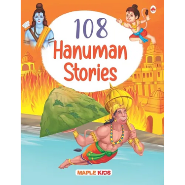 108 Hanuman Stories (Illustrated) - Story Book for Kids