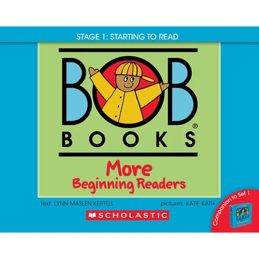 Bob Books - More Beginning Readers Hardcover Bind-Up Phonics, Ages 4 and Up, Kindergarten (Stage 1: Starting to Read)