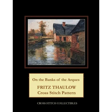 On the Banks of the Arques: Frits Thaulow Cross Stitch Pattern