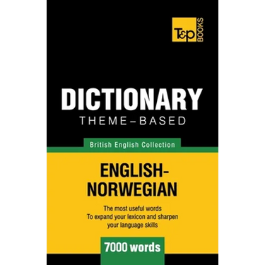Theme-based dictionary British English-Norwegian - 7000 words