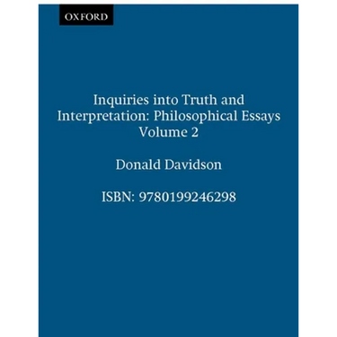 Inquiries Into Truth and Interpretation