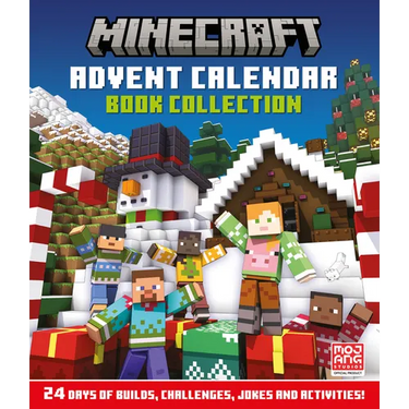 Minecraft Advent Calendar: Book Collection: 24 Days of Builds, Challenges, Jokes and Activities!