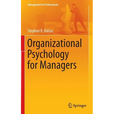 Organizational Psychology for Managers