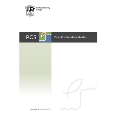 Post-Christendom Studies: Volume 9