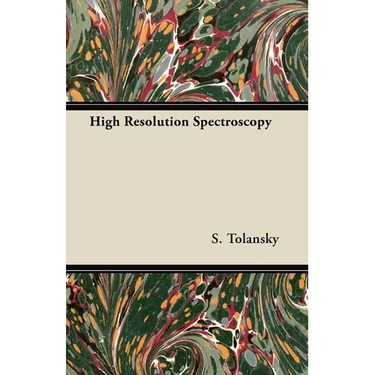 High Resolution Spectroscopy