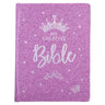 ESV My Creative Bible for Girls Faux Leather Hc, Purple Glitter