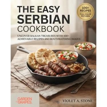 The Easy Serbian Cookbook: Uncover Balkan Treasures with 100+ Achievable Recipes and Mouthwatering Images