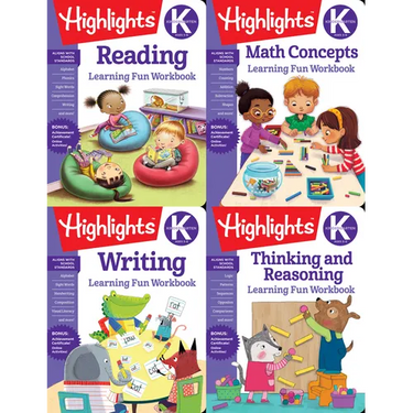 Highlights Kindergarten Learning Workbook Pack