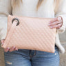 Quilted Wristlet Clutch - Vysn