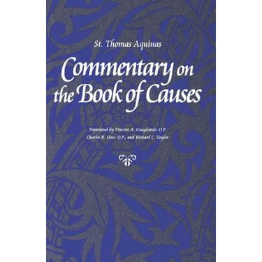 Commentary on the Book of Causes