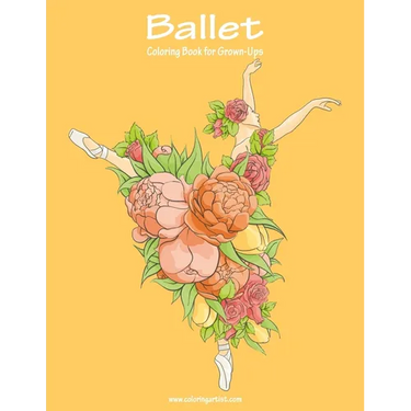 Ballet Coloring Book for Grown-Ups 1