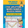The Uplifting Word Search Puzzle Book: 100 Large Print Puzzles for Positivity, Self-Love & Personal Growth
