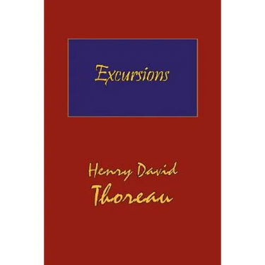 Thoreau's Excursions with a Biographical 'Sketch' by Ralph Waldo Emerson (Hard Cover with Dust Jacket)