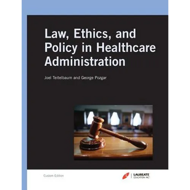 Laureate Mmha6300 Legal Health Custom Book