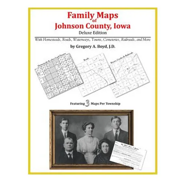 Family Maps of Johnson County, Iowa