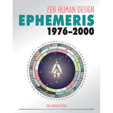 Zen Human Design Ephemeris 1976-2000