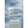 The Rise of Mass Parties, Liberal Italy, and the Fascist Dawn (1919-1924)