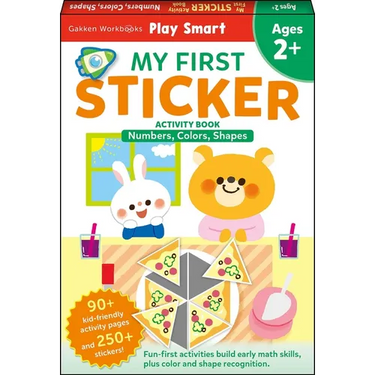 Play Smart My First Sticker Numbers, Colors, Shapes: For Ages 2+
