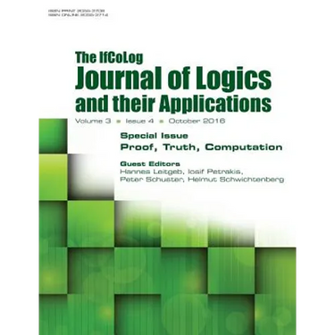 Ifcolog Journal of Logics and their Applications Volume 3, number 4: Proof, Truth, Computation