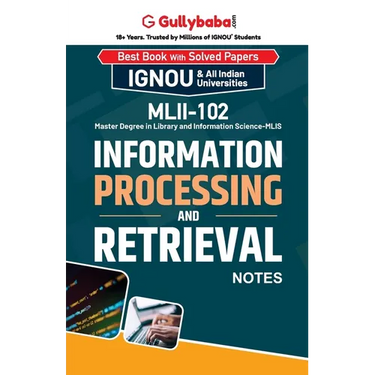 MLII-102 Information Processing and Retrieval