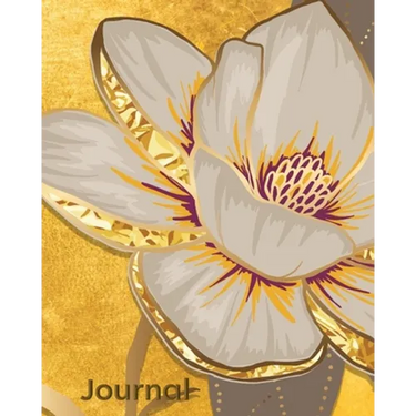 Pretty Yellow Flower Journal