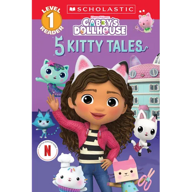 Gabby's Dollhouse: 5 Kitty Tales (Level 1 Reader Collection)