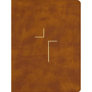 The Jesus Bible, ESV Edition, Leathersoft, Tan