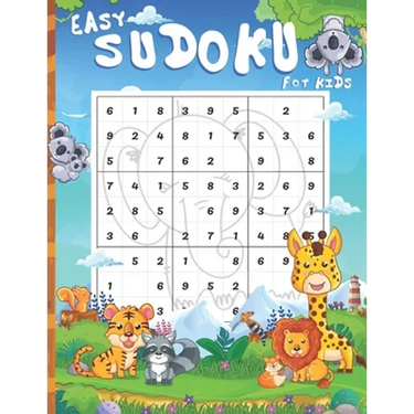 Easy Sudoku For Kids: 100 Easy sudoku Puzzles and Answer Including That Range In Difficulty From Easy