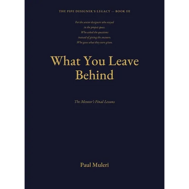 WHAT YOU LEAVE BEHIND Book III: The Mentor's Final Lessons