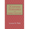 Hispanic Surnames and Family History