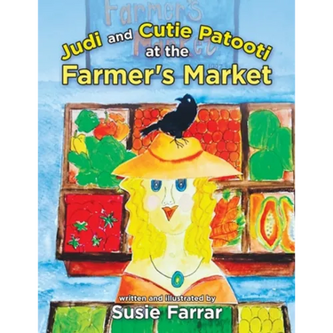 Judi and Cutie Patooti at the Farmer's Market