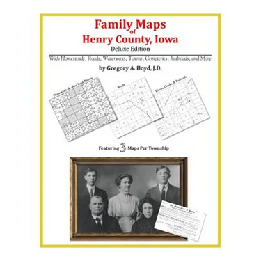 Family Maps of Henry County, Iowa