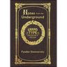 Large Print - Notes from the Underground - Grand Type Collector's Edition - Matte Hardcover with Dust Jacket