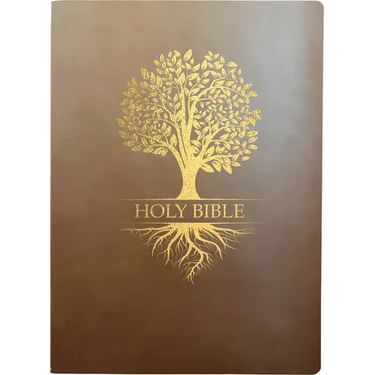 KJV Family Legacy Holy Bible, Large Print, Coffee Ultrasoft: (Red Letter, Brown, 1611 Version)