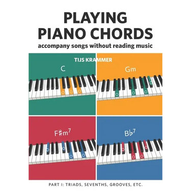 Playing piano chords: Accompanying songs without reading music