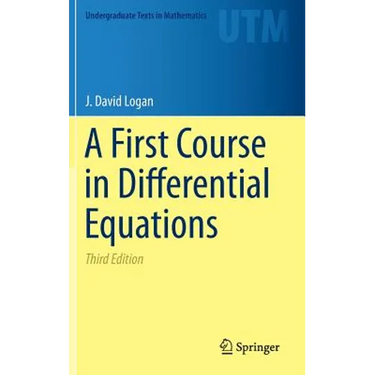 A First Course in Differential Equations