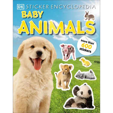 Sticker Encyclopedia Baby Animals: More Than 600 Stickers