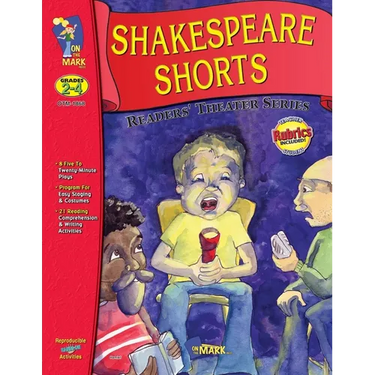 Shakespeare Plays Gr 2-4 Adapted for Readers Theater with Scripts & Activities